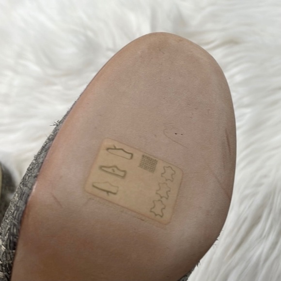 ⚜️New CHANEL Beautiful Tweed Cap Toe Platform Shoes Pumps 39.5 Authenticated - Picture 11 of 16